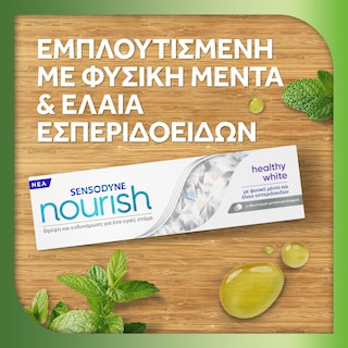 SENSODYNE | Οδοντόκρεμα Nourish Healthy White 75ml