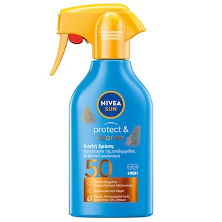 NIVEA | Αντηλιακό Spray Trigger Protect & Bronze SPF50 270ml