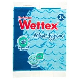 WETTEX | Σπογγοπετσέτα Active Hygiene Νο1 3 Τεμάχια