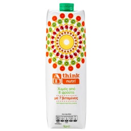 ΑΒ THINK NUTRI | Χυμός Φυσικός 8 Φρούτων 1lt
