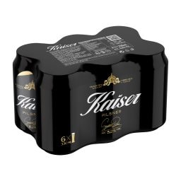 KAISER | Μπύρα Pilsner Κουτί 6x330ml