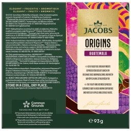 JACOBS | Κάψουλες Καφέ Espresso Origins Guatemala 18x5.2g