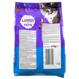 LOVED BY PETS | Γατοτροφή Σολομός 1.4kg