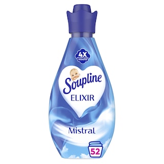 SOUPLINE | Συμπυκνωμένο Μαλακτικό Elixir Mistral 52 Μεζούρες