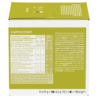 NESCAFE | DOLCE GUSTO | ΚΑΨΟΥΛΕΣ ΚΑΦΕ DOLCE GUSTO CAPUCCINO 186,4 GR