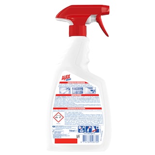 AJAX | KLORON | Spray Καθαρισμού Kloron Με Χλωρίνη Αντλία 750ml