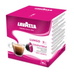 LAVAZZA | Κάψουλες Καφέ Dolce Gusto Espresso Lungo 16x8g