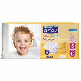 SEPTONA | Πάνες Μωρού Calm N Care Νο5 Junior 44 Τεμάχια