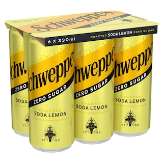 SCHWEPPES | Soda with Lemon 6x330ml