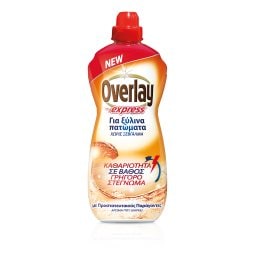 OVERLAY | Καθαριστικό Express Ξύλινα Πατώματα 1lt