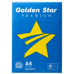 GOLDEN STAR | Φωτοτυπικό Χαρτί Α4 500 Φύλλα 1 Τεμάχιο
