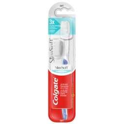 COLGATE | SLIM SOFT | Οδοντόβουρτσα Slim Soft Ultra Compact Head Μαλακή 1 Τεμάχιο