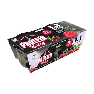 ΧΡΥΣΑ ΑΥΓΑ | Επιδόρπιο Πρωτεϊνης Ζελέ Ασπράδι Αυγού Κεράσι 150g 1+1 Δώρο