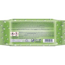 WET HANKIES | Antibacterial Wipes Clean & Refresh Lemon 72 Pieces