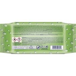 WET HANKIES | Antibacterial Wipes Clean & Refresh Lemon 72 Pieces