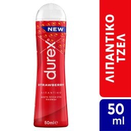 DUREX | Λιπαντικό Gel Strawberry 50ml