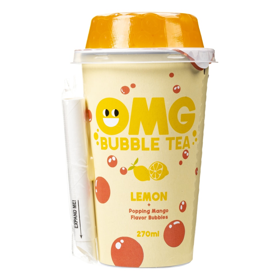 OMG Bubble Tea Λεμόνι Μάνγκο 270ml