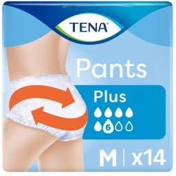 TENA | Diapers Adult Pants M Plus 14 Pieces