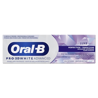 ORAL B | Οδοντόκρεμα 3D White Luxe Perfection Pepermint 75ml