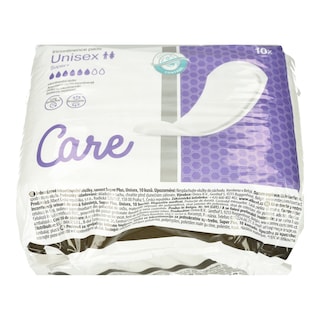 CARE | Σερβιέτες Ακράτειας Unisex Super Plus 10 Τεμάχια