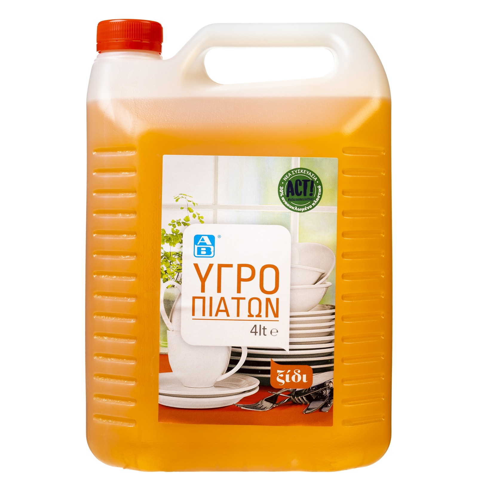 Υγρό Πιάτων Ξίδι 4lt