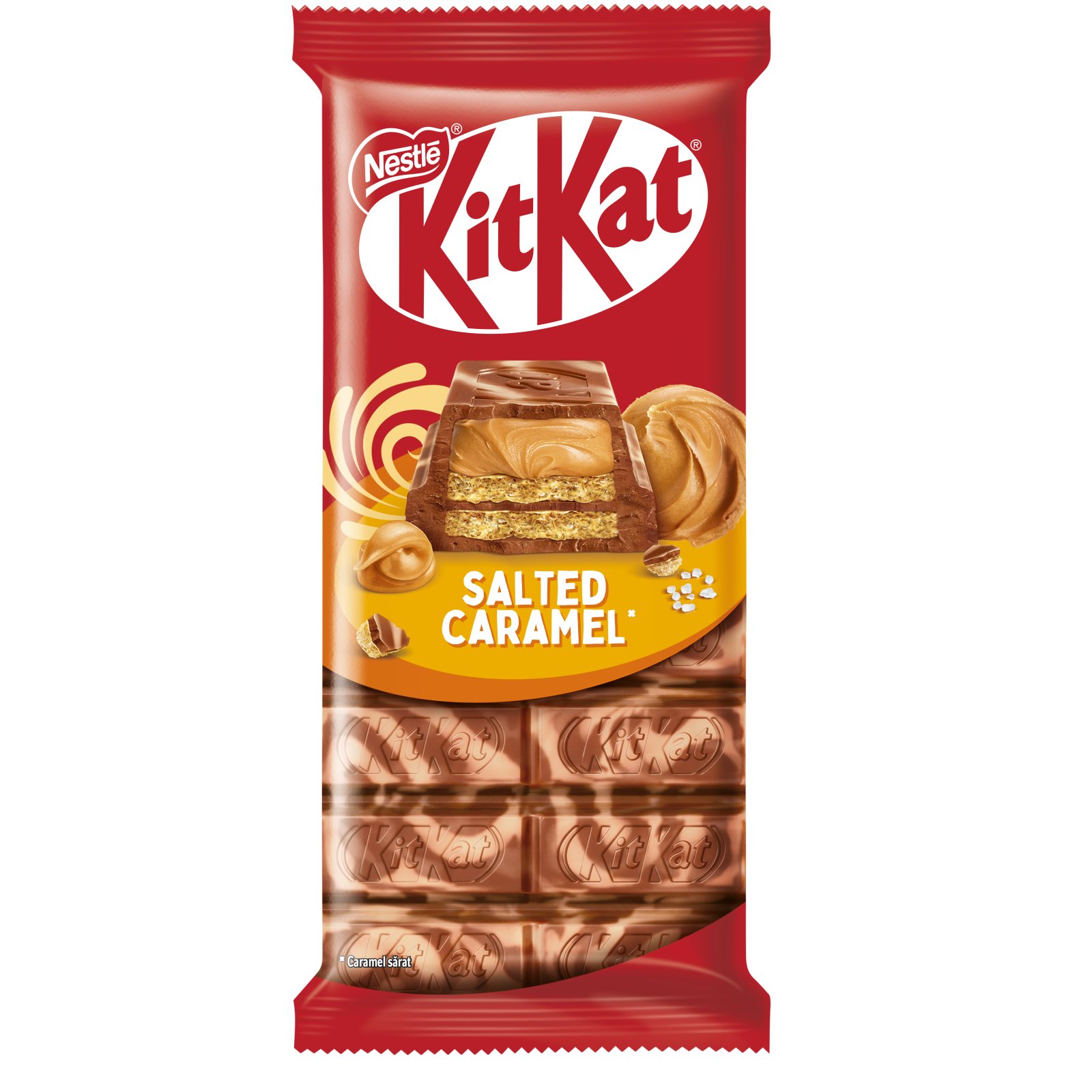 KITKAT Γκοφρέτα Σοκολάτα Αλμυρή Καραμέλα 99g