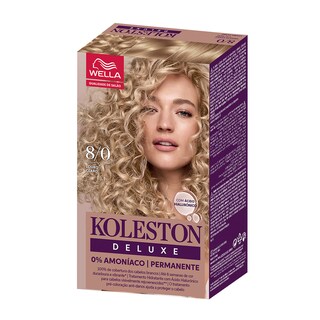 KOLESTON | Βαφή Μαλλιών 8/0 Ανοιχτό Ξανθό Deluxe Kit 1 Τεμάχιο
