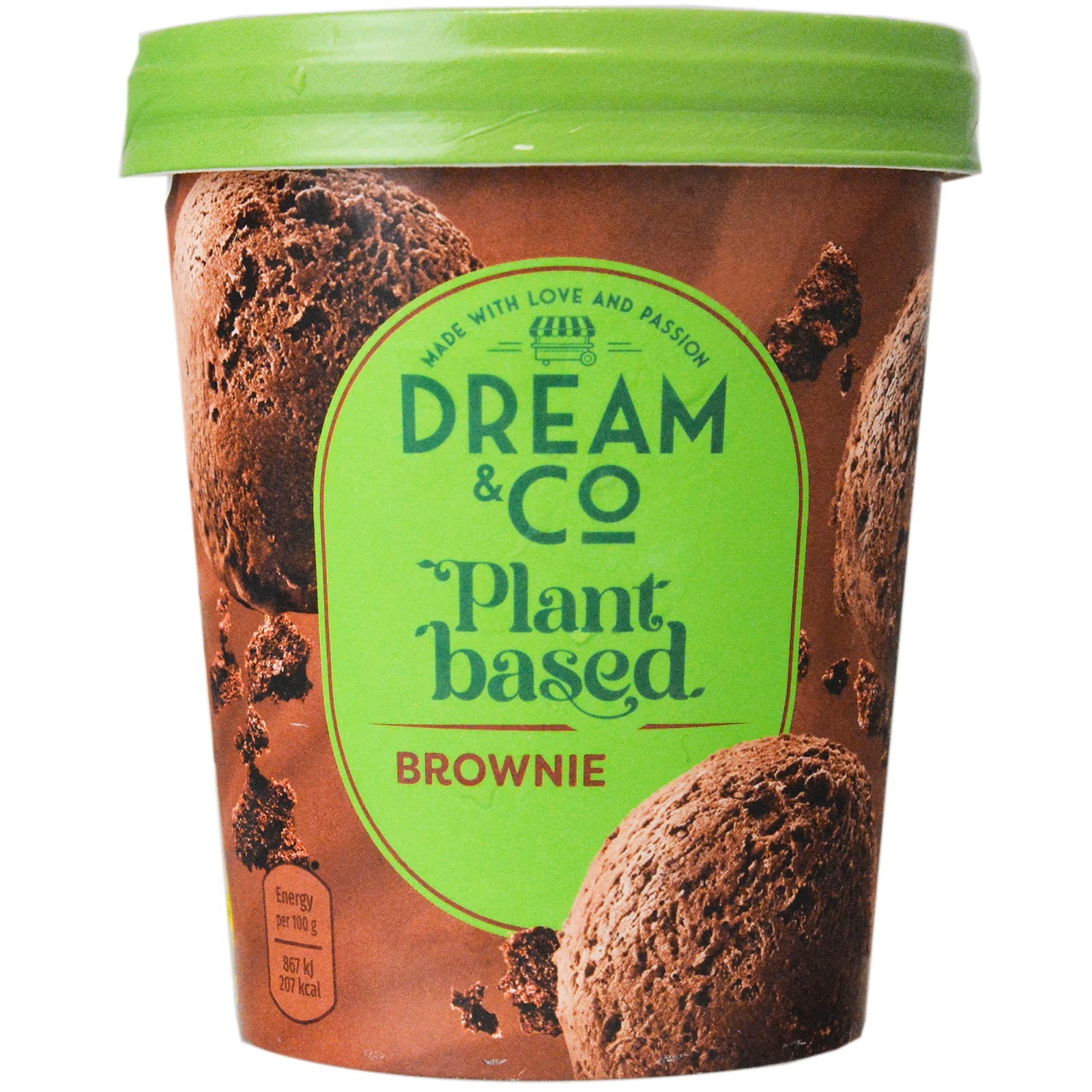 Παγωτό Fudge Brownie Vegan 250g
