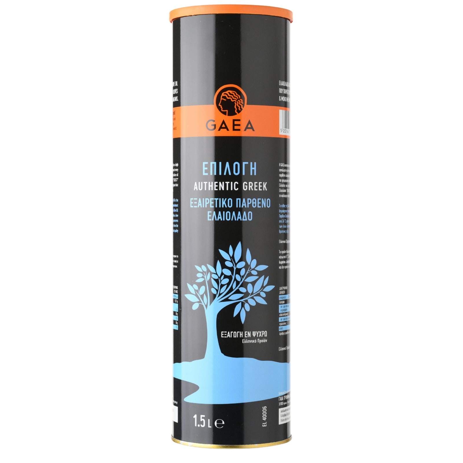 GAEA Ελαιόλαδο Εξαιρετικό Παρθένο 1.5lt