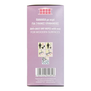 TIDY | Πανάκια για Ξύλινες Επιφάνειες Λεβάντα 20 Τεμάχια