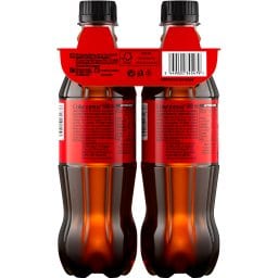 COCA COLA | ZERO | Αναψυκτικό Cola Zero Φιάλη 4x500ml