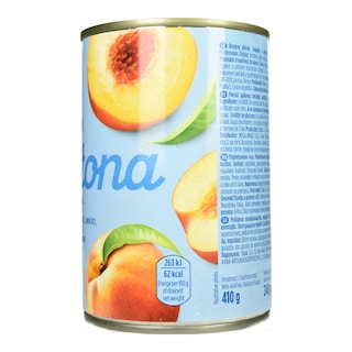 GUSTONA | Κομπόστα Ροδάκινα Μισά 410g