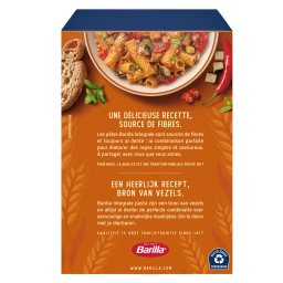 BARILLA | Μακαρόνι Tortiglioni Integrale Ολικής Άλεσης 500g