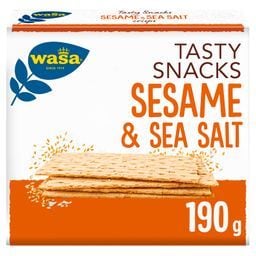 Φρυγανιές Delicate Crisp Σουσάμι & Αλάτι 190gr