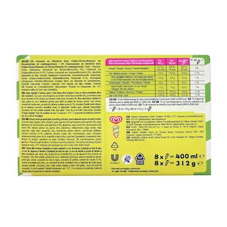 ΕΒΓΑ | Παγωτό Twister Mini Pineapple 8x39g