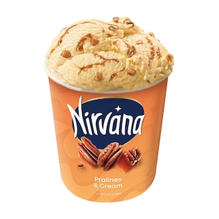 NIRVANA | Παγωτό Pralines & Cream 310g
