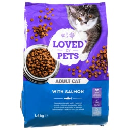 LOVED BY PETS | Γατοτροφή Σολομός 1.4kg