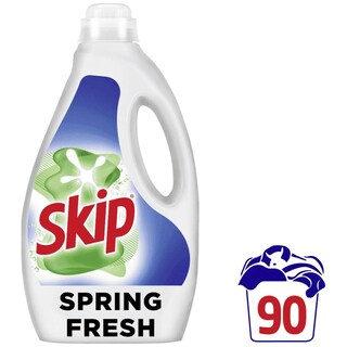 SKIP | Yγρό Πλυντηρίου Ρούχων Spring Fresh 90 Μεζούρες