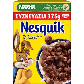 NESQUIK | ΔΗΜΗΤΡΙΑΚΑ ΟΛΙΚΗΣ ΑΛΕΣΕΩΣ  375 GR