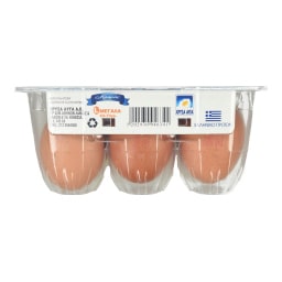 ΧΡΥΣΑ ΑΥΓΑ | Φρέσκα Αυγά Αχυρώνα Μεγάλα 6 Τεμάχια