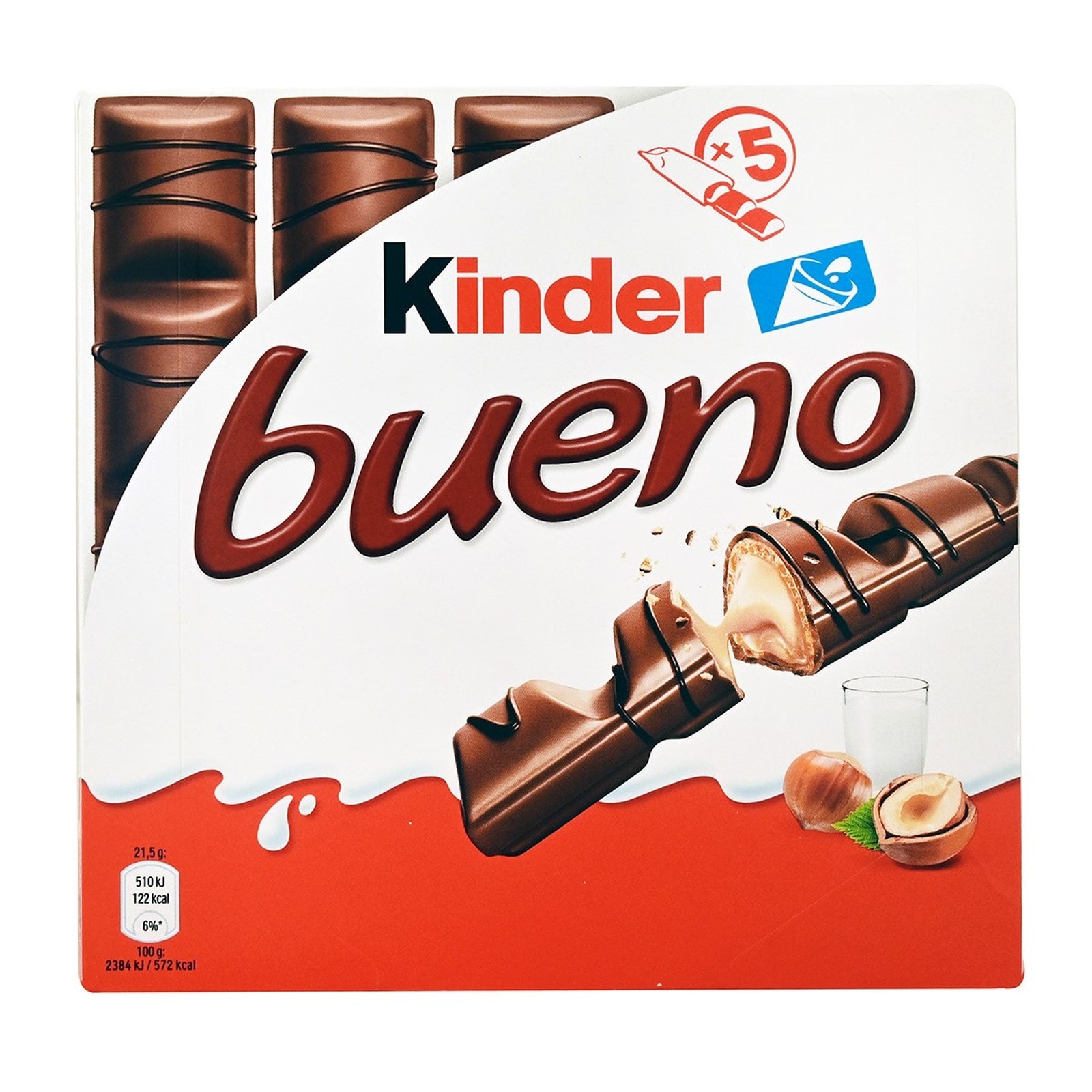 KINDER Γκοφρέτα Bueno 107.5g