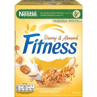FITNESS | Cereals Whole Grain with Honey & Almonds 355g