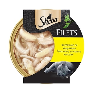 SHEBA | Γατοτροφή Filets Κοτόπουλο 60g