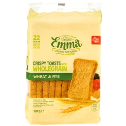 EMMA | Φρυγανιές Σίκαλης 180g