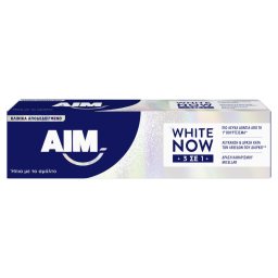 AIM | Οδοντόκρεμα White Now 3σε1 75ml