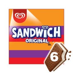 ALGIDA | Παγωτό Sandwich Original 6x67g
