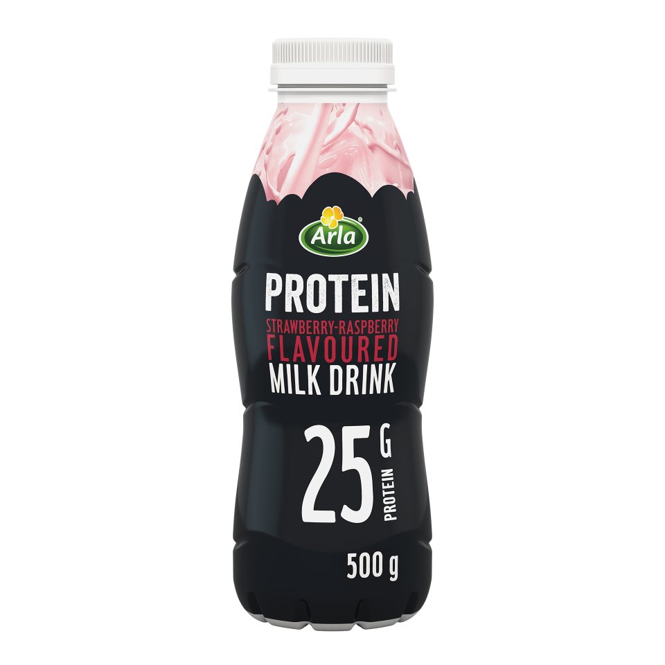 ARLA Ρόφημα Γάλακτος Protein Φράουλα 50% Λιγότερη Ζάχαρη 482ml