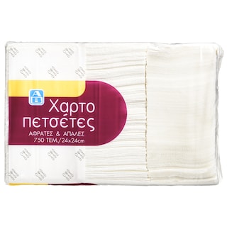 ΑΒ | Χαρτοπετσέτες Εστιατορίου 24x24cm 730g