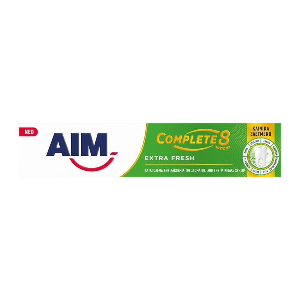 Οδοντόκρεμα Complete 8 Actions Extra Fresh 75ml