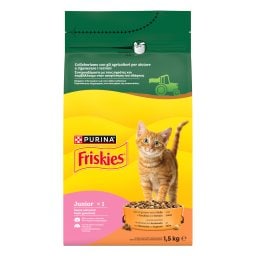 FRISKIES | Γατοτροφή Κοτόπουλο και Λαχανικά Junior  1.5 kg